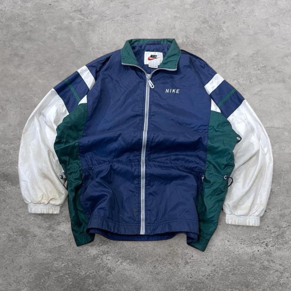 Vintage Nike windbreaker jacket zip up Mens Medium